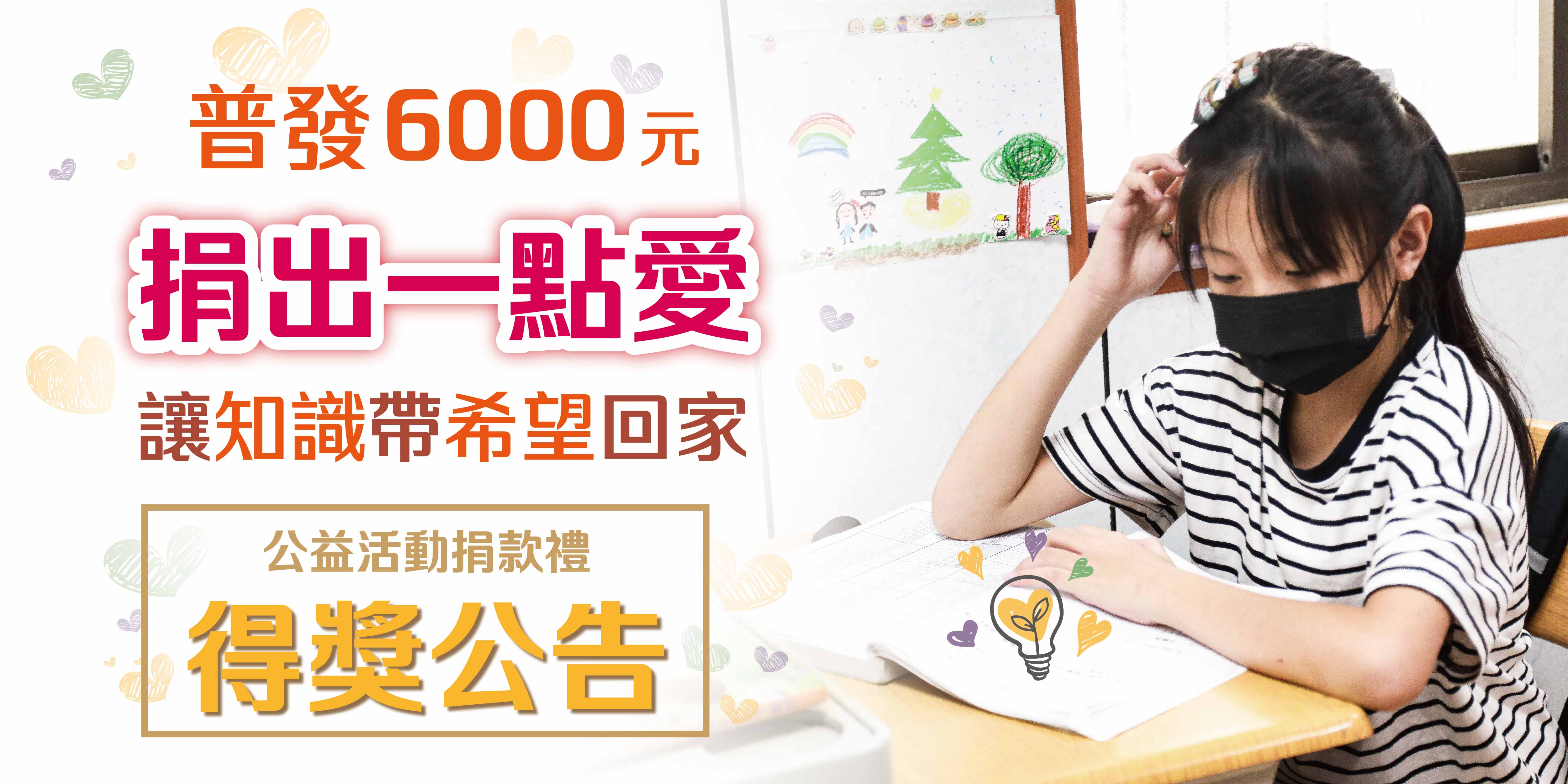 普發6000 得獎公告